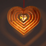 Лампа в виде сердца